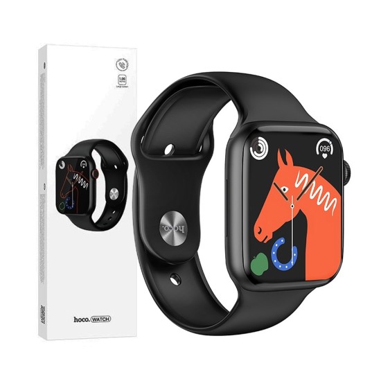 Hoco Sports Smartwatch Y12 1.96" (Call Version) Black